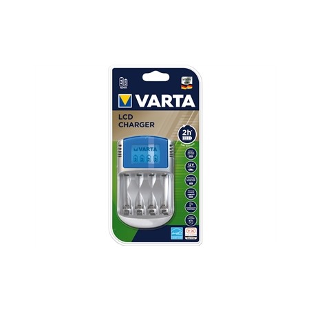 CARICABATTERIE VARTA per batterie ricaricabili AA ed AAA