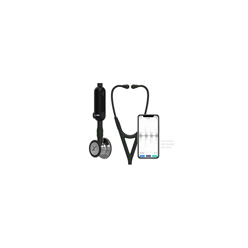 LITTMANN STETOSCOPIO CORE DIGITAL - 8869 - nero - finitura specchio