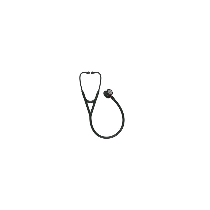 LITTMANN CARDIOLOGY IV - 6200 - nero - finitura nera - connettore rosso