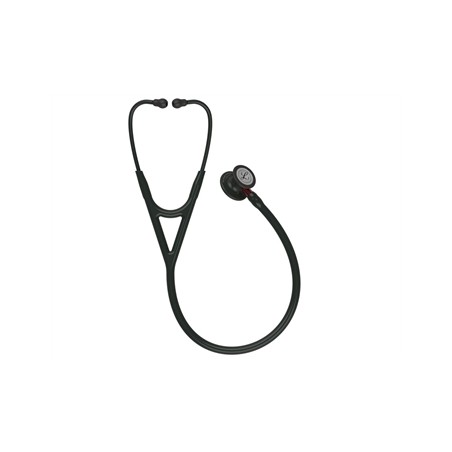 LITTMANN CARDIOLOGY IV - 6200 - nero - finitura nera - connettore rosso