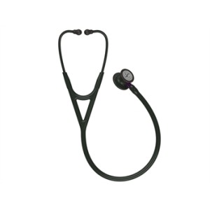 LITTMANN CARDIOLOGY IV - 6203 - nero - finitura nera - connettore viola