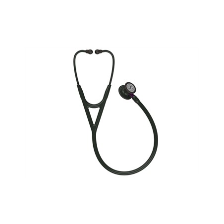 LITTMANN CARDIOLOGY IV - 6203 - nero - finitura nera - connettore viola