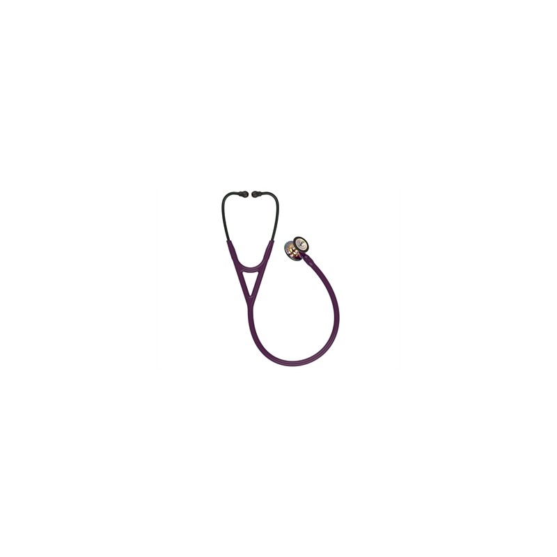 LITTMANN CARDIOLOGY IV - 6239 - prugna - finitura arcobaleno brillante - connettore viola