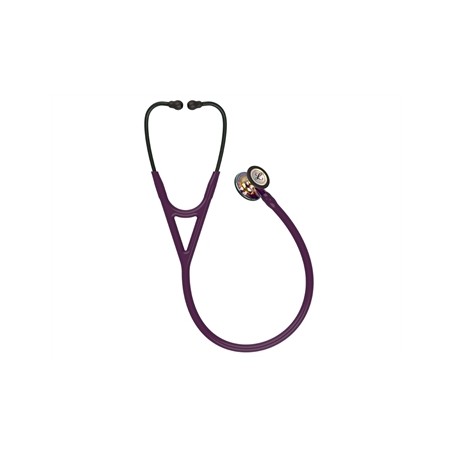 LITTMANN CARDIOLOGY IV - 6239 - prugna - finitura arcobaleno brillante - connettore viola