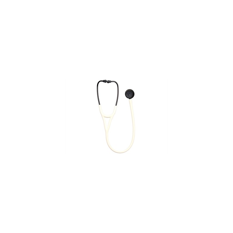 LITTMANN CARDIOLOGY IV - 6186C - alabastro - finitura nera - connettore nero