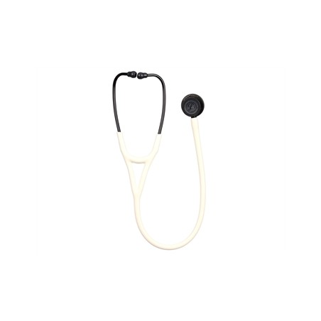LITTMANN CARDIOLOGY IV - 6186C - alabastro - finitura nera - connettore nero