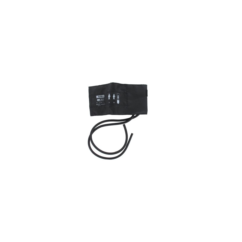 BRACCIALE PEDIATRICO + POLMONE 2 TUBI 35x11 cm -nylon nero