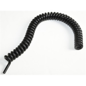 SPIRALE GOMMA NERA (3 metri=42/46 spire)