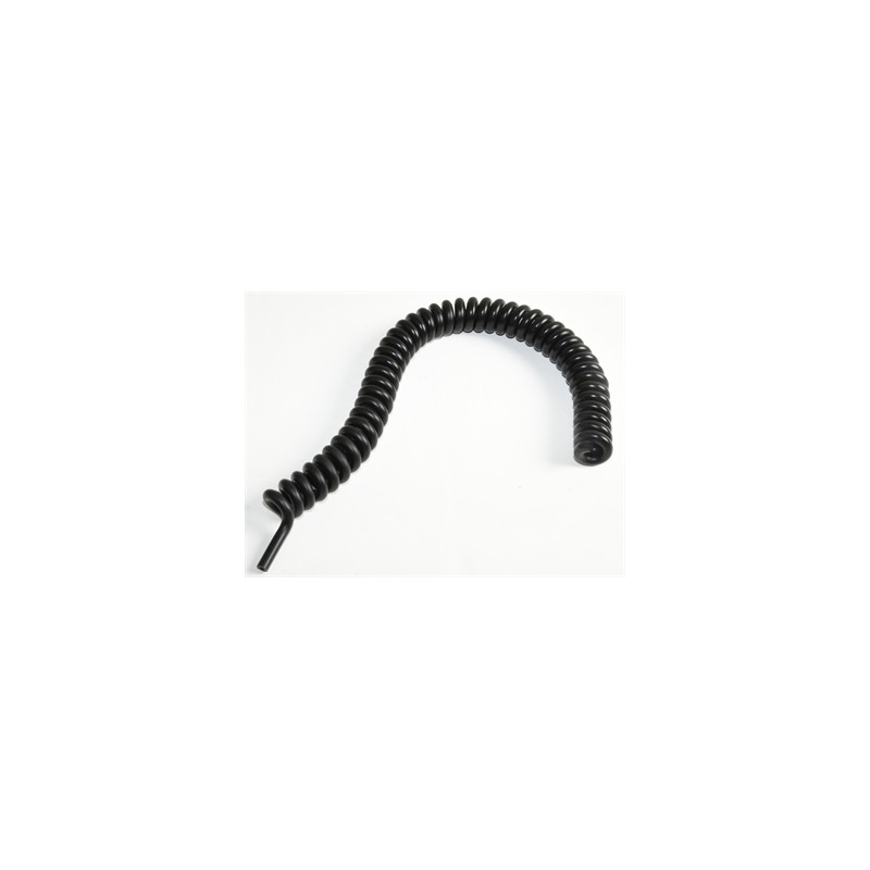 SPIRALE GOMMA NERA (3 metri=42/46 spire)