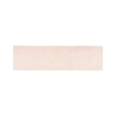 Carta termica ECG 60x30 mmxm - rotolo griglia arancio