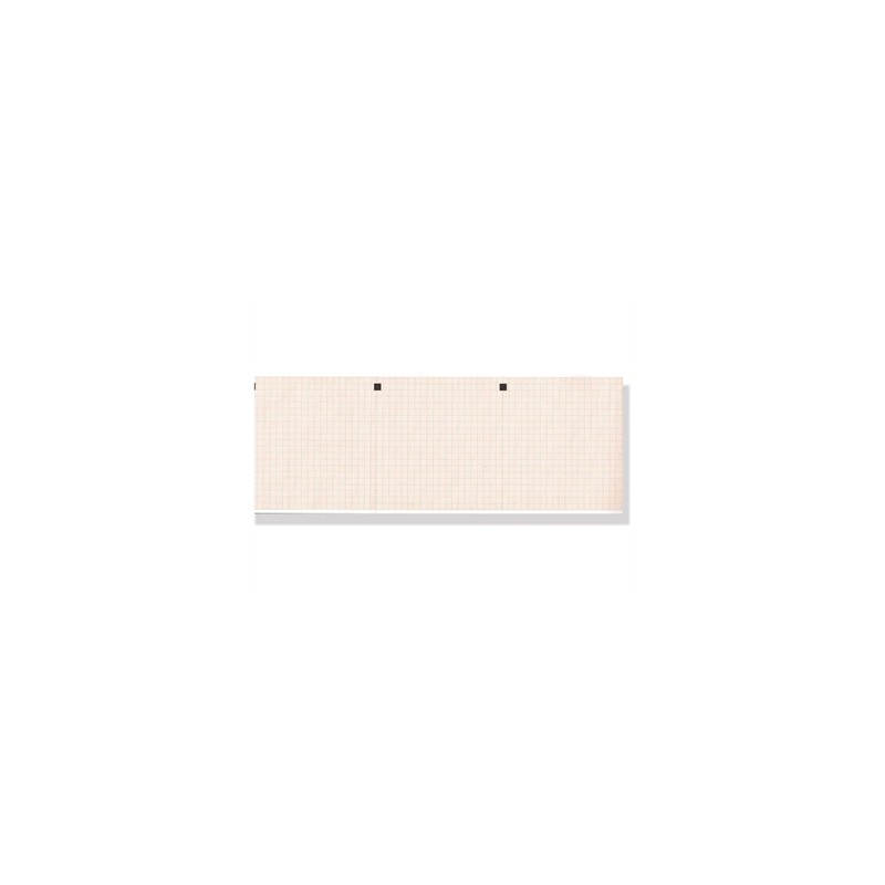 Carta termica ECG 112x100 mmxm x 300 pacco griglia arancio