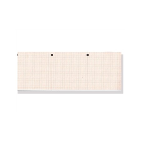 Carta termica ECG 112x100 mmxm x 300 pacco griglia arancio