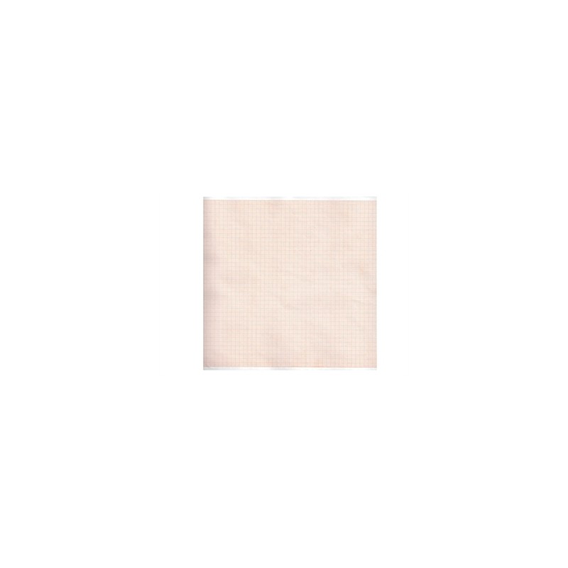 Carta termica ECG 210x30 mmxm - rotolo griglia arancio
