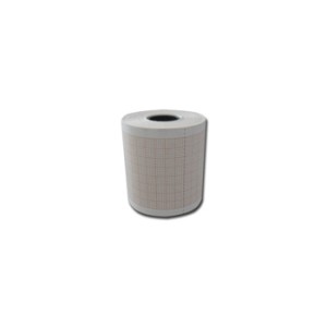 Carta termica ECG 50x25 mmxm - rotolo griglia arancio