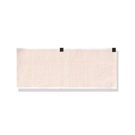 Carta termica ECG 110x140 mm - pacco da 143 griglia arancio