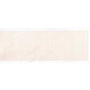 Carta termica ECG 210x30 mmxm - rotolo griglia arancio