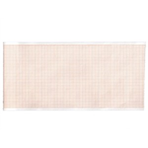 Carta termica ECG 110x20 mmxm - rotolo griglia arancio