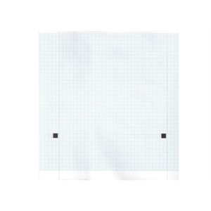 Carta termica ECG 210x20 mmxm - rotolo griglia blu