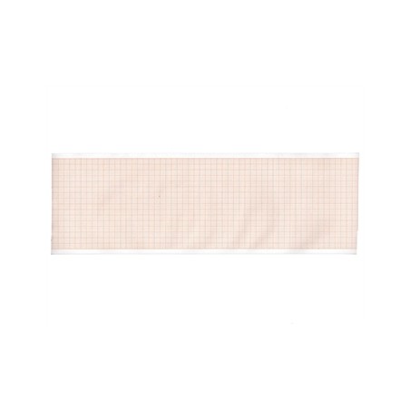 Carta termica ECG 90x28 mmxm - rotolo griglia arancio