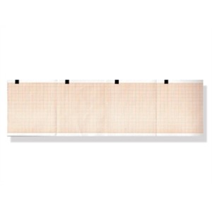 Carta termica ECG 80x70 mm - pacco griglia arancio