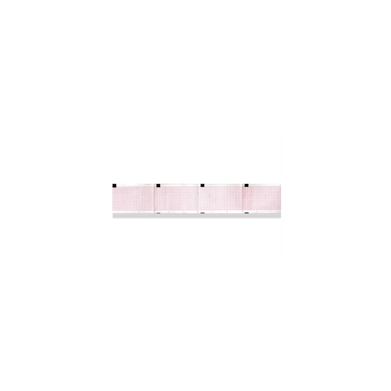 Carta termica ECG 50x75 mm x 400 - pacco griglia arancio
