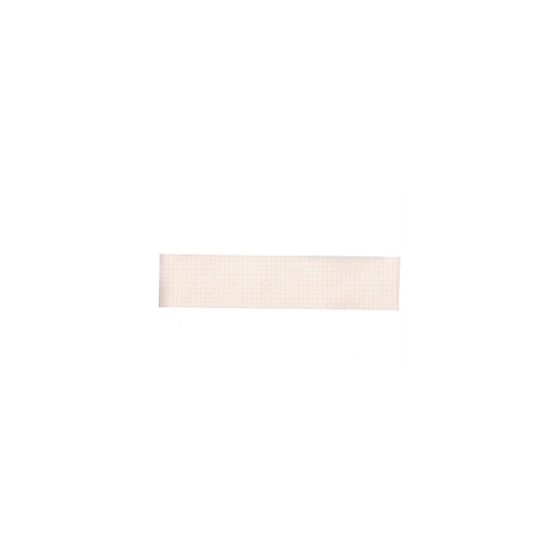 Carta termica ECG 58x25 mmxm - rotolo griglia arancio