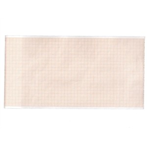 Carta termica ECG 112x27 mmxm - rotolo griglia arancio