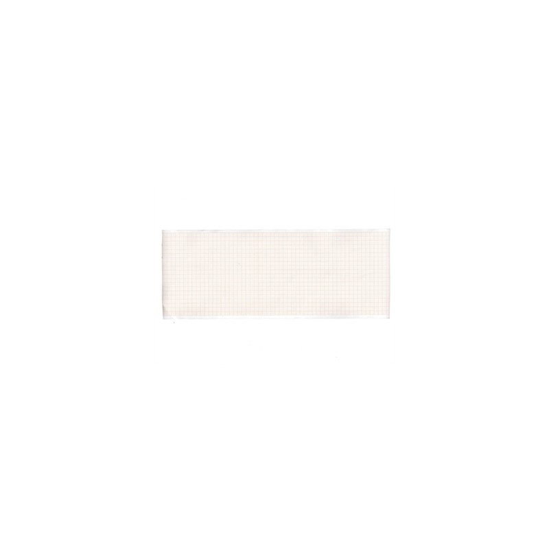 Carta termica ECG 108x23 mmxm - rotolo griglia arancio