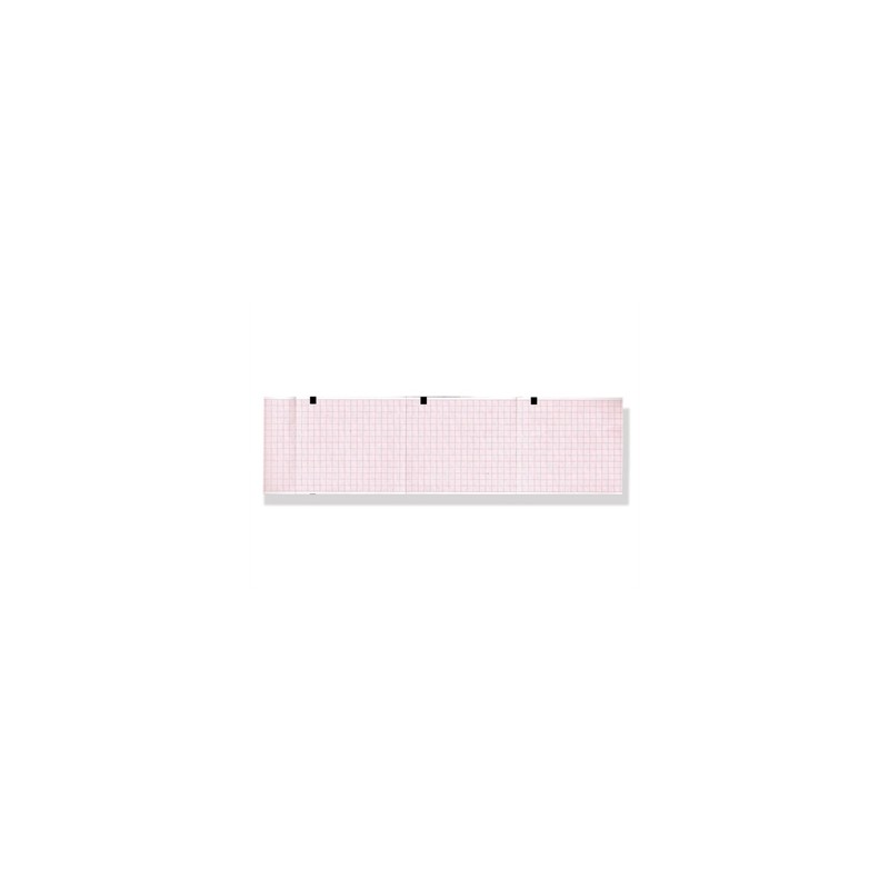 Carta termica ECG 80x90 mmxm - pacco griglia arancio