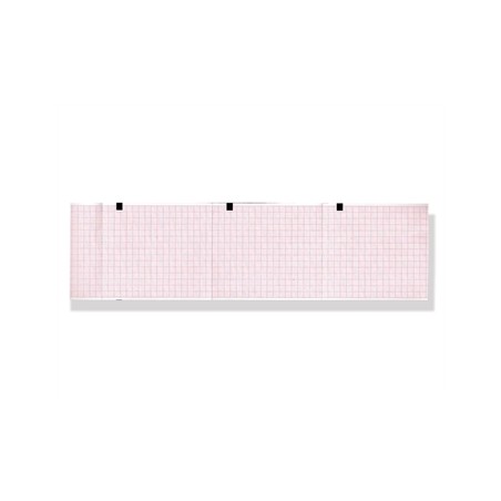 Carta termica ECG 80x90 mmxm - pacco griglia arancio