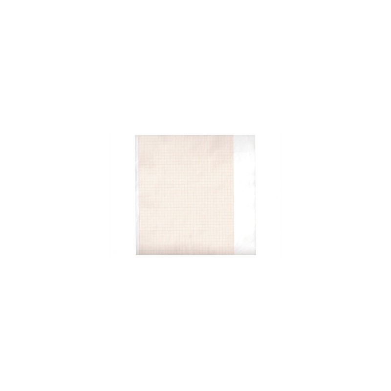 Carta termica ECG 210x20 mmxm - rotolo griglia arancio