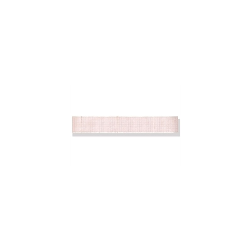 Carta termica ECG 50x100 mmxm - pacco griglia arancio