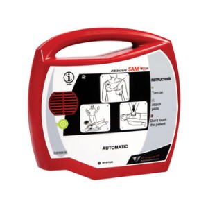 DEFIBRILLATORE AED RESCUE SAM AUTOMATICO - inglese