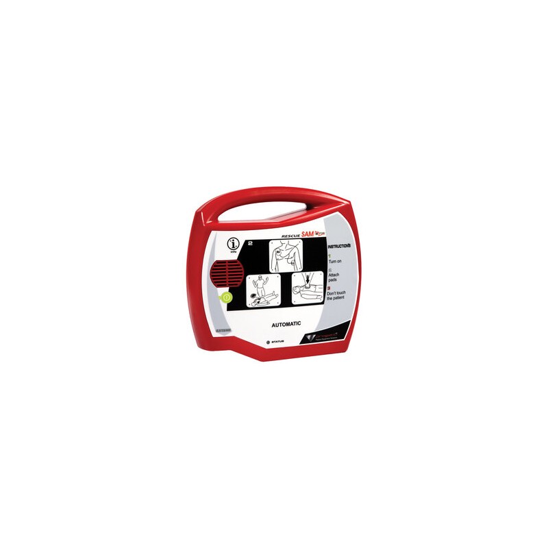 DEFIBRILLATORE AED RESCUE SAM AUTOMATICO - francese