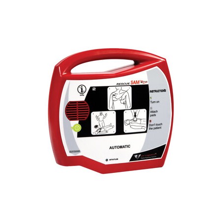 DEFIBRILLATORE AED RESCUE SAM AUTOMATICO - francese