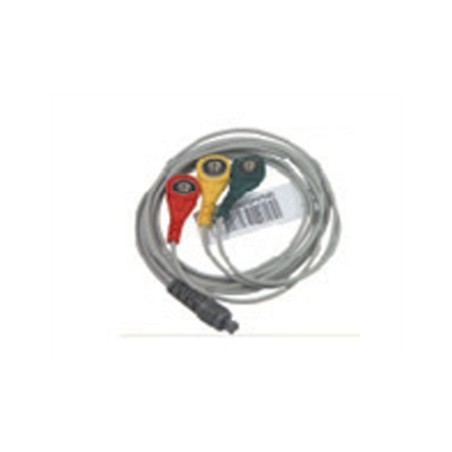 CAVO ECG per ECG PALMARE 33260/1 e 35162 versione nuova 3 pin