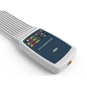 STAZIONE DI LAVORO ECG WIRELESS CONTEC 8000 - 12 canali