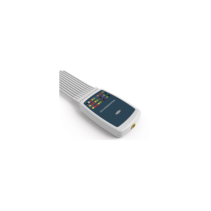 STAZIONE DI LAVORO ECG WIRELESS CONTEC 8000 - 12 canali