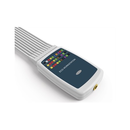 STAZIONE DI LAVORO ECG WIRELESS CONTEC 8000 - 12 canali
