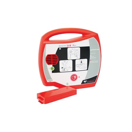 DEFIBRILLATORE AED RESCUE SAM - inglese