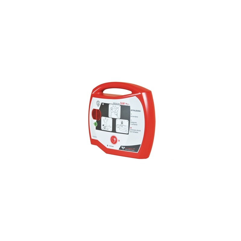 DEFIBRILLATORE AED RESCUE SAM - italiano