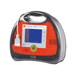 DEFIBRIL. HEART SAVE AED M - con batteria ricaricabile