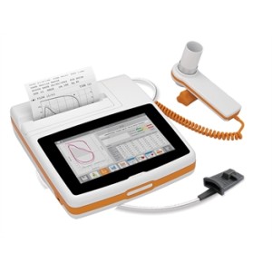 NUOVO SPIROLAB con display a colori e stampante e software + SpO2