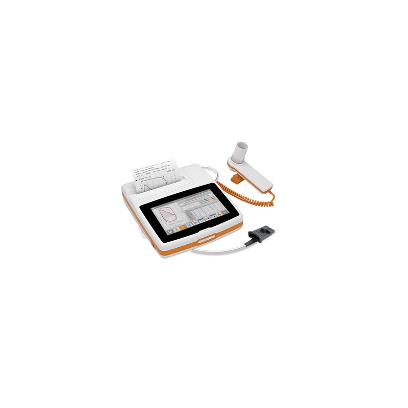 NUOVO SPIROLAB con display a colori e stampante e software + SpO2