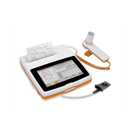 NUOVO SPIROLAB con display a colori e stampante e software + SpO2