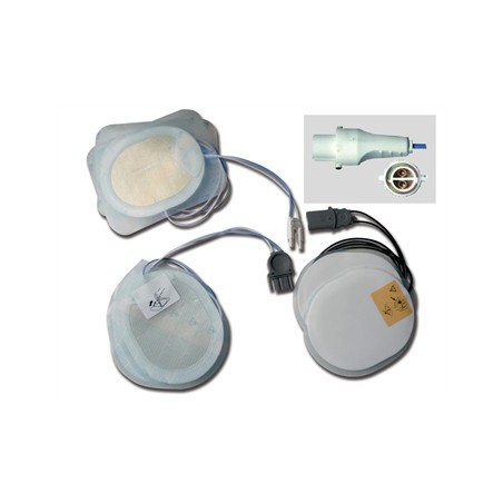 PLACCHE COMPATIBILI per defib. Agilent-H.P., Laerdal vedere anche 55022