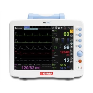 MONITOR MULTIPARAMETRICO GIMA BM5 PRO con touch screen - ECG 7 tracce