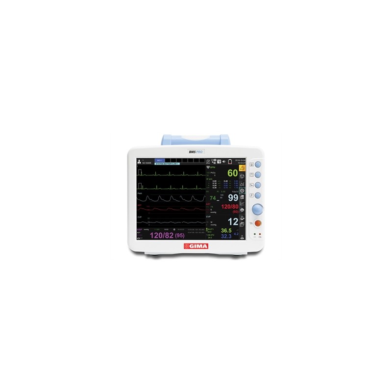 MONITOR MULTIPARAMETRICO GIMA BM5 PRO con touch screen - ECG 7 tracce