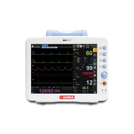 MONITOR MULTIPARAMETRICO GIMA BM5 PRO con touch screen - ECG 7 tracce