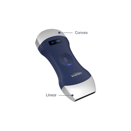 ECOGRAFO PORTATILE LINEARE/CONVESSO DOPPIA TESTA WIRELESS VIATOM